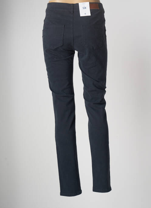Pantalon slim albastru C'EST BEAU LA VIE femeie