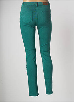 Pantalon slim elasticitate mărime normală verde C'EST BEAU LA VIE femeie