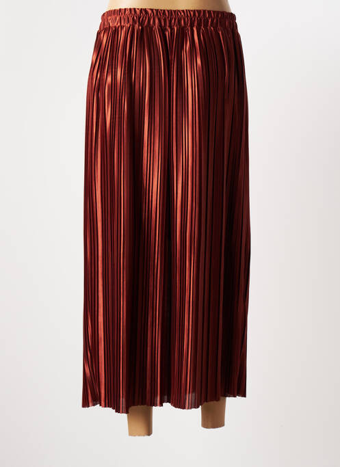 Fustă lungă maro C'EST BEAU LA VIE femeie