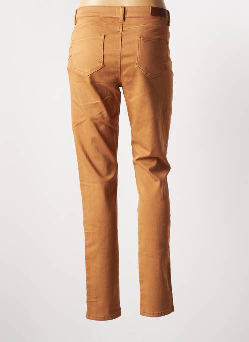 Pantalon slim maro C'EST BEAU LA VIE femeie