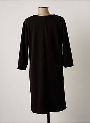 Rochie midi mâneci 3/4 mâneci 3/4 negru JOY femeie