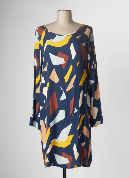 Rochie midi albastru SKFK femeie