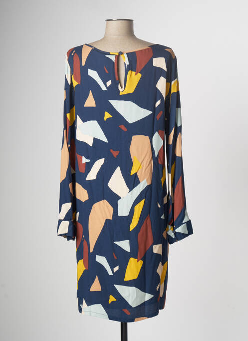 Rochie midi albastru SKFK femeie