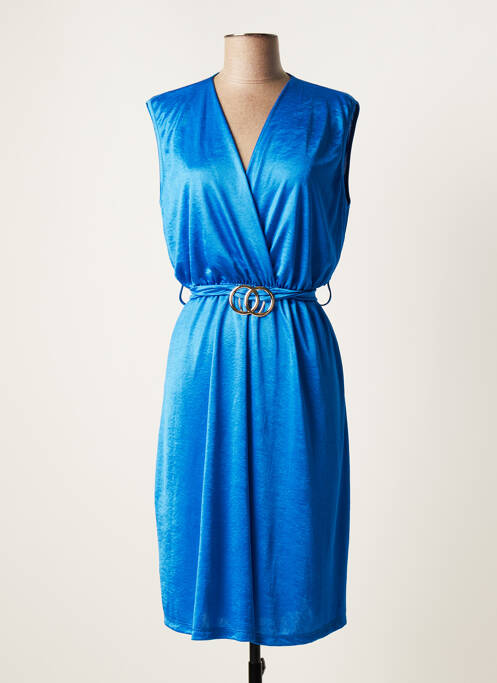 Rochie midi albastru DANIELA femeie