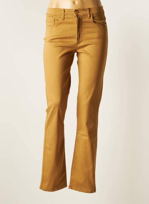 Pantalon slim bej CRN-F3 femeie