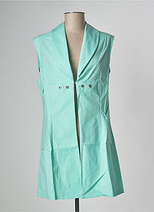 Jachete casual guler tip costum albastru MULTIPLES femeie