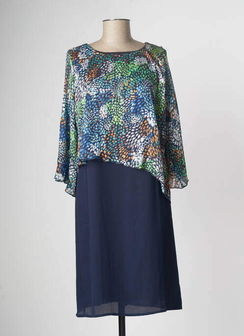 Rochie midi albastru MULTIPLES femeie