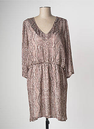 Rochie midi maro MULTIPLES femeie