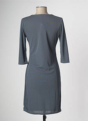 Rochie scurtă mâneci 3/4 mâneci 3/4 gri MULTIPLES femeie