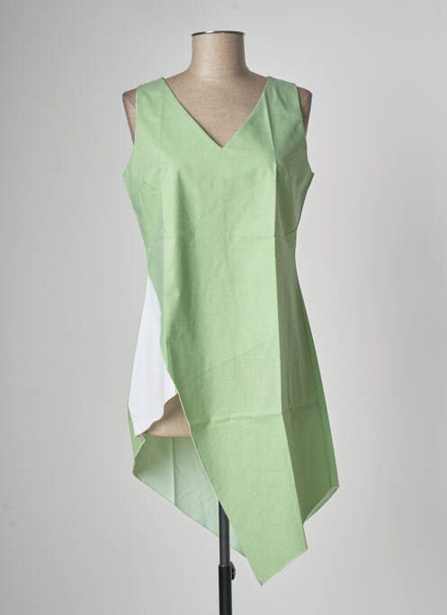 Tunică fără mâneci verde MULTIPLES femeie