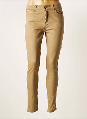 Pantalon slim bej MUTIPLES femeie