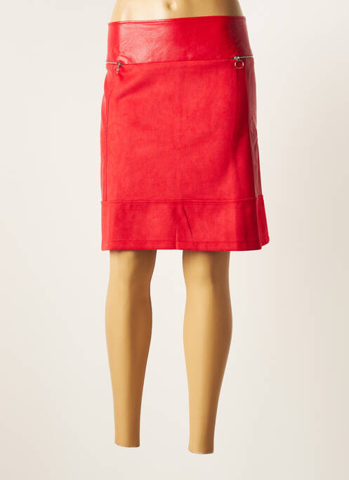 Fustă scurtă roșu MULTIPLES femeie