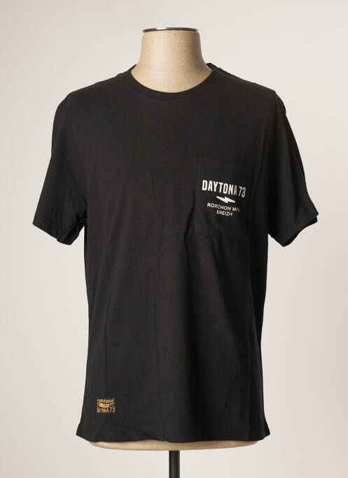 Tricou negru DAYTONA bărbat