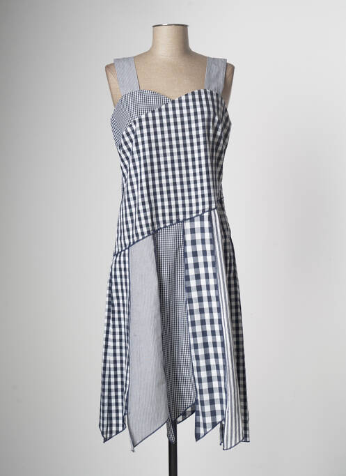 Rochie midi albastru AURA BY FIGURE LIBRE femeie