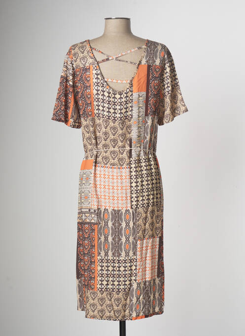 Rochie midi portocaliu GRIFFON femeie