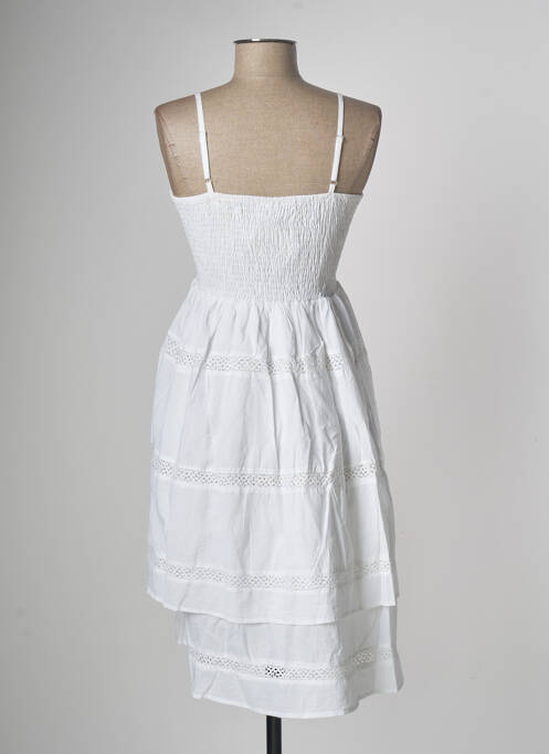 Rochie midi alb ICONIQUE femeie