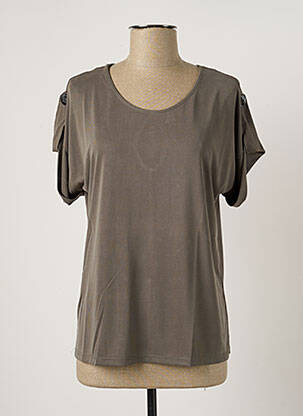 Tricou gri MSN femeie