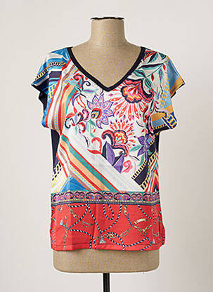 Top albastru MSN femeie