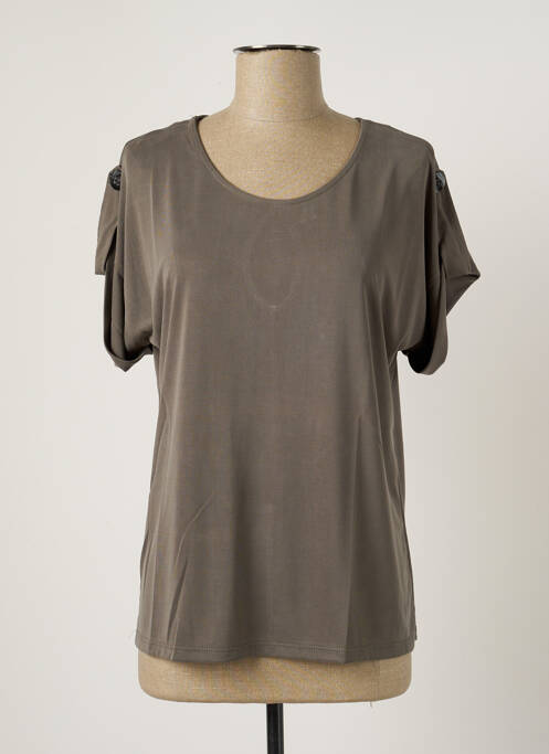 Tricou gri MSN femeie