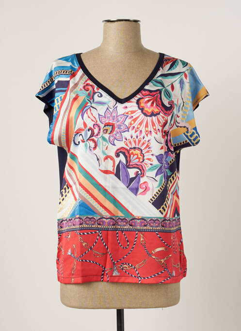 Top albastru MSN femeie