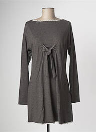 Rochie midi gri LINGADORE femeie