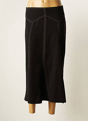 Fustă lungă negru QUATTRO femeie
