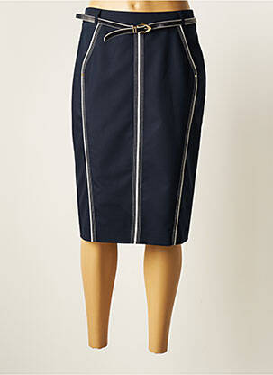 Fustă midi albastru GRIFFON femeie