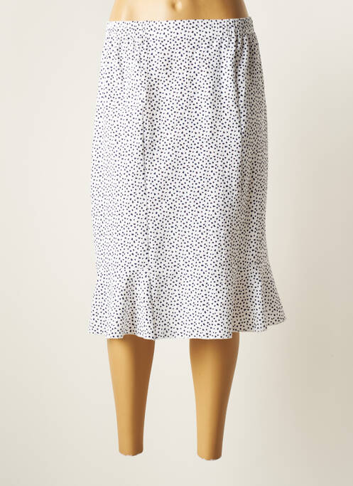 Fustă midi alb GRIFFON femeie