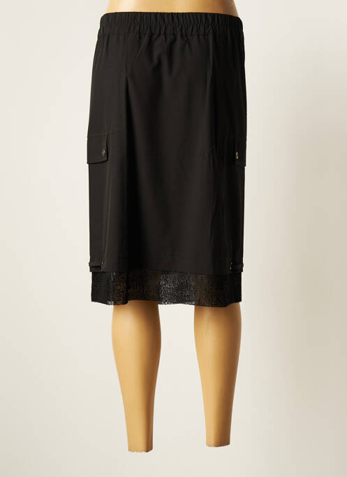 Fustă midi negru GRIFFON femeie