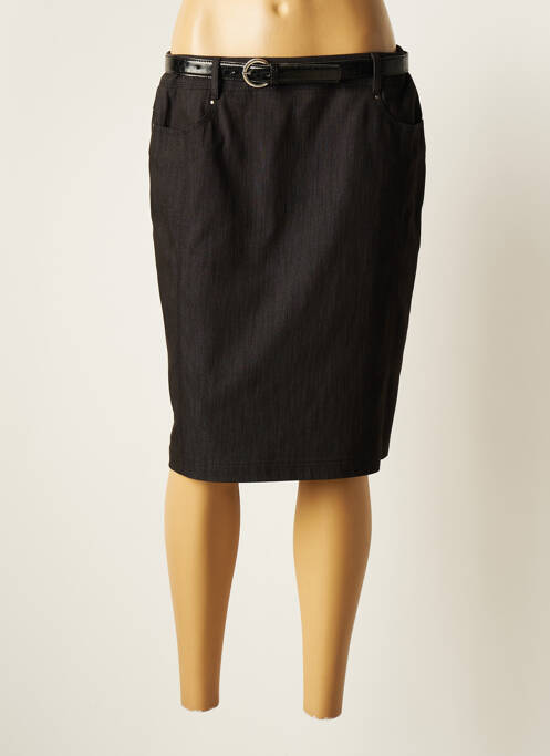 Fustă midi negru LEBEK femeie