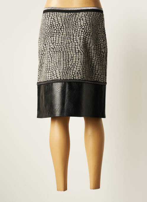 Fustă midi gri DIVAS femeie