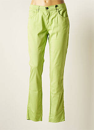 Pantalon slim verde IMPAQT femeie