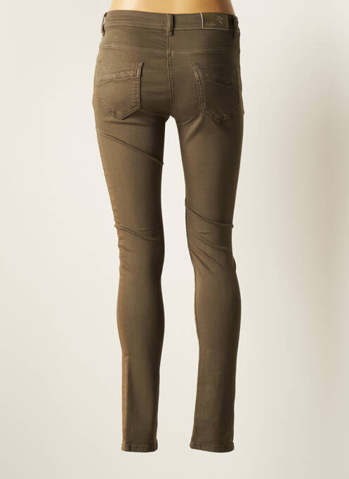 Pantalon slim verde GRIFFON femeie