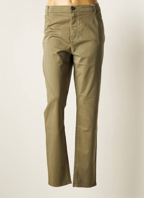 Pantalon slim verde IMPAQT femeie