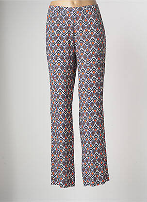 Pantalon drept albastru DIVAS femeie