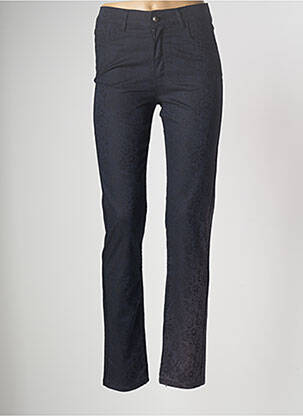 Pantalon slim albastru QUATTRO femeie