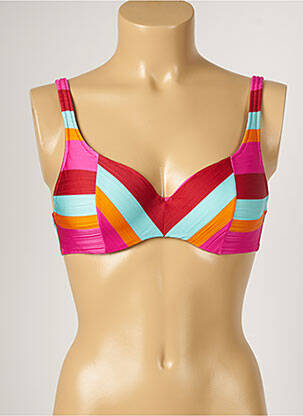 Sutien de costum de baie elasticitate top sutien modelat roz MARIE JO femeie