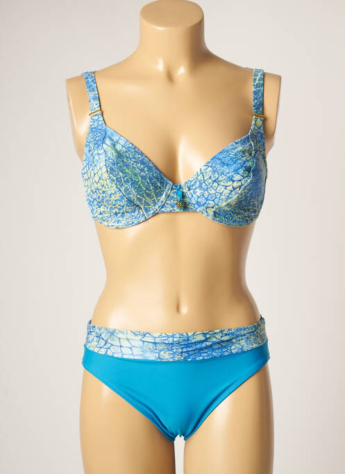 Costum de baie din două piese albastru DEIDAD femeie