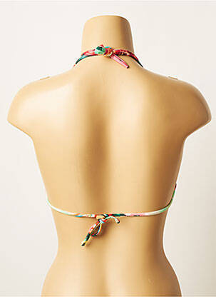 Sutien de costum de baie elasticitate top triunghiuri portocalie BLUE MAN femeie