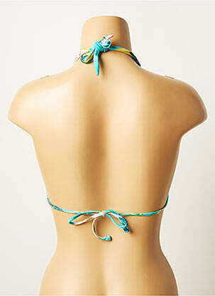 Sutien de costum de baie elasticitate top triunghiuri albastru BLUE MAN femeie