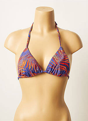 Sutien de costum de baie elasticitate top triunghiuri violet SALINAS femeie