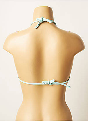 Sutien de costum de baie elasticitate top triunghiuri verde SALINAS femeie
