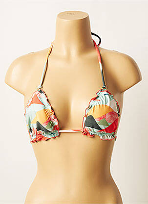 Sutien de costum de baie elasticitate sutien balconet cu decolteu înalt albastru LA PLAYA femeie