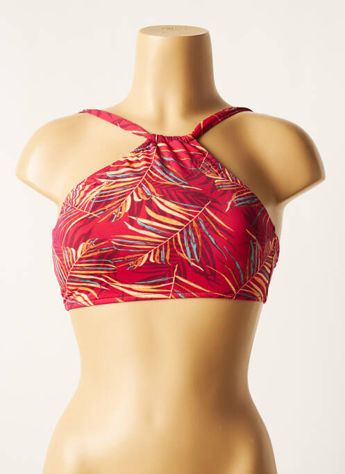 Sutien de costum de baie roșu SALINAS femeie