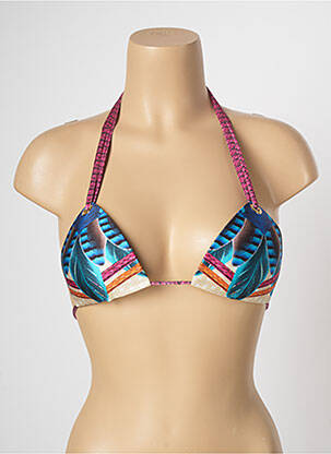 Sutien de costum de baie albastru LUA MORENA femeie