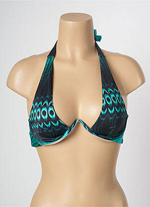 Sutien de costum de baie elasticitate albastru LUA MORENA femeie