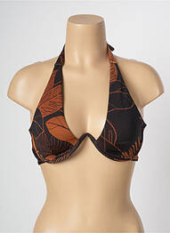 Sutien de costum de baie elasticitate maro LUA MORENA femme