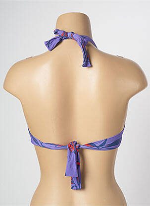 Sutien de costum de baie elasticitate top sutien modelat violet SALINAS femeie