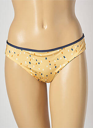 Chiloți de baie galben SALINAS femeie