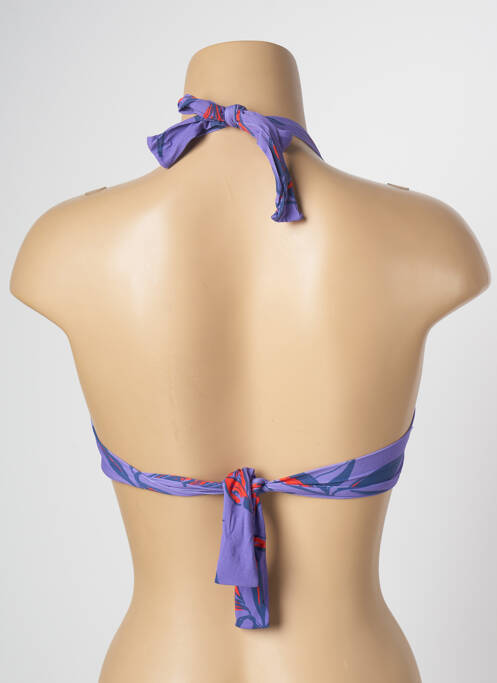 Sutien de costum de baie elasticitate top sutien modelat violet SALINAS femme